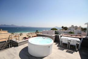Apartment with terrace and jacuzzi in Puerto de Pollença, 120 m²